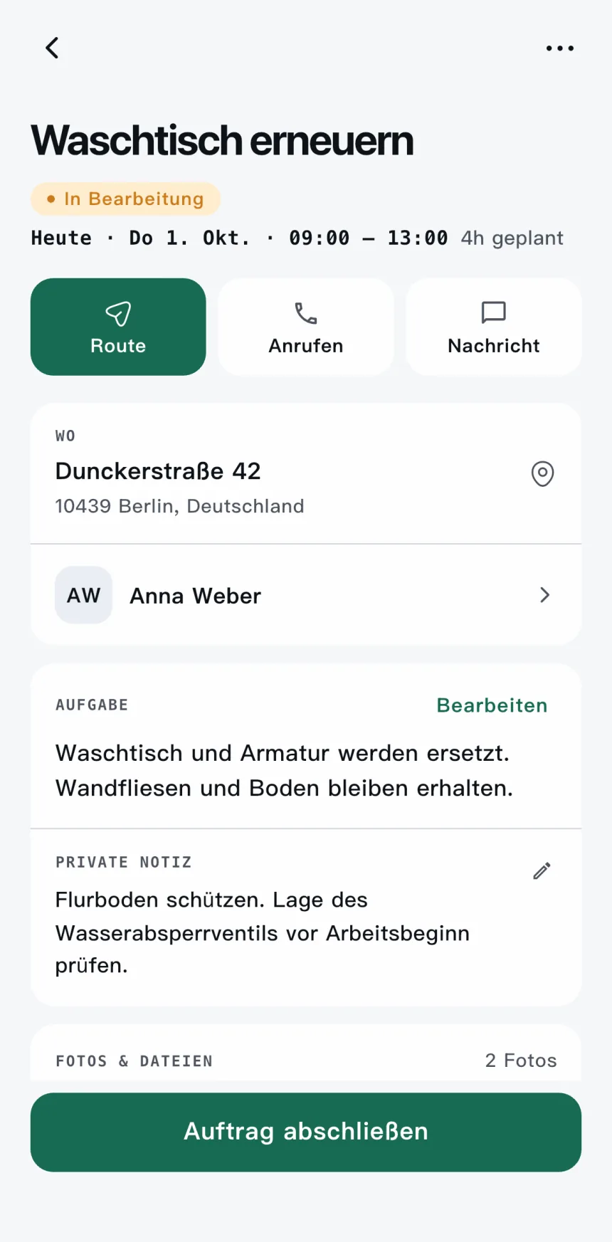 Scope — Jeden Auftrag im Griff.