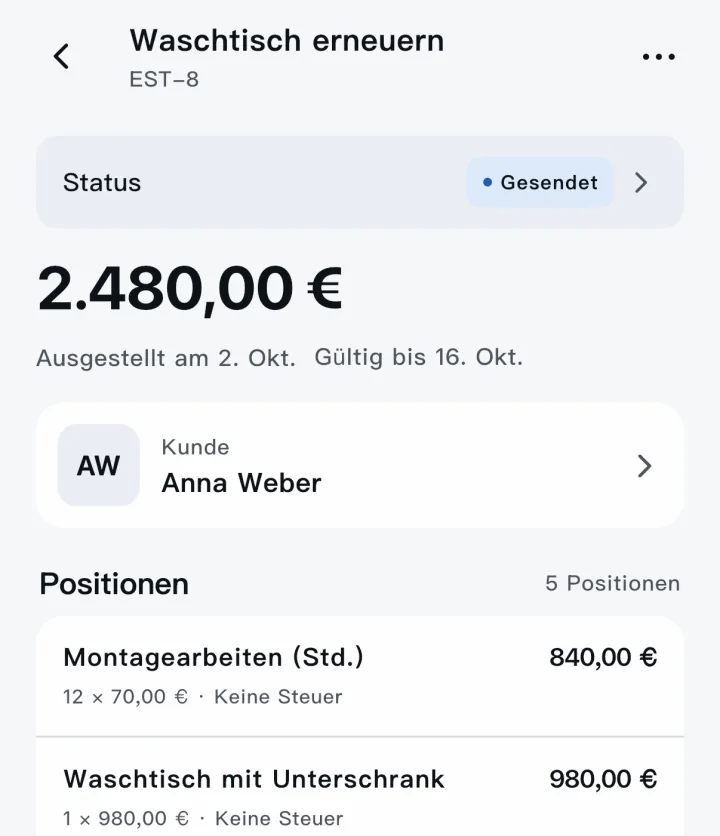 Scope — Angebot