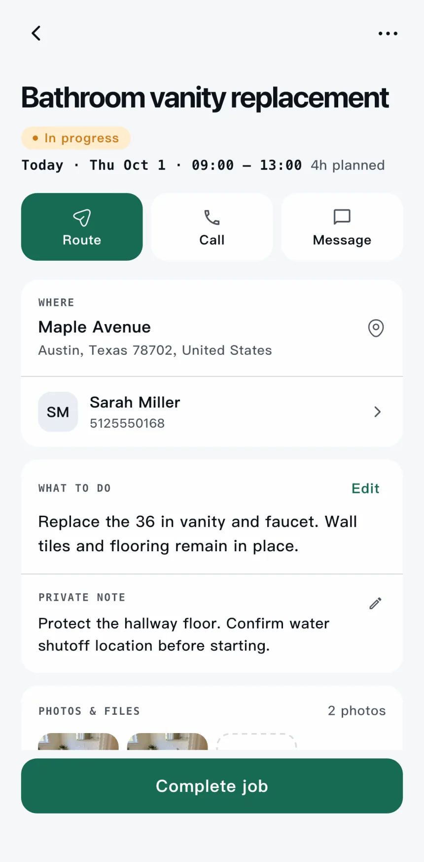 Scope — Keep every job organized.