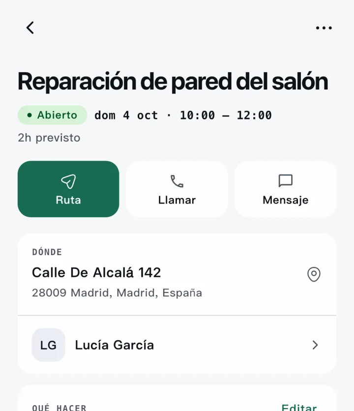 Scope — Trabajo