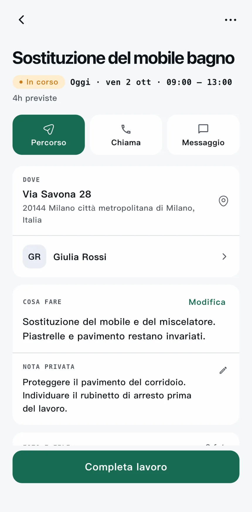 Scope — Ogni lavoro sempre in ordine.