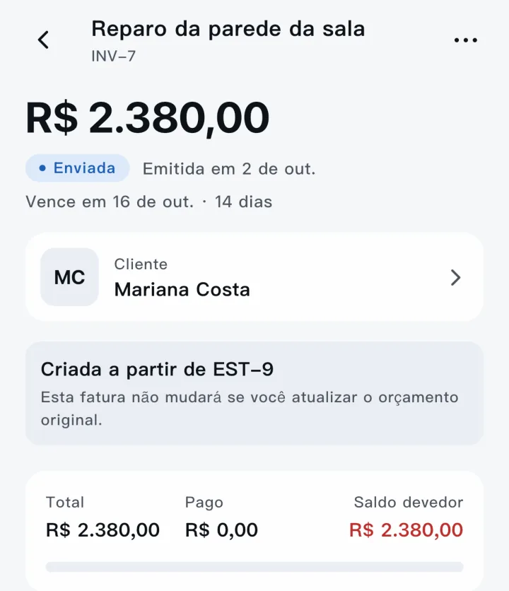 Scope — Fatura