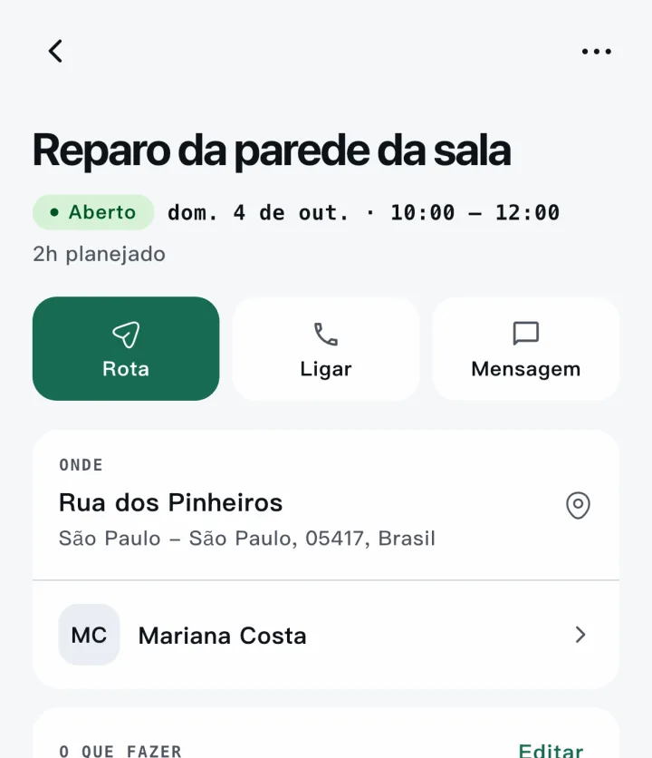 Scope — Serviço