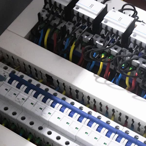 Breaker panel before the upgrade